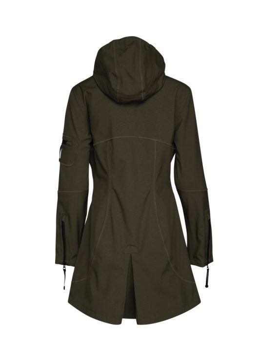 Ilse Jacobsen Soft Shell Raincoat Rain07 Army Green