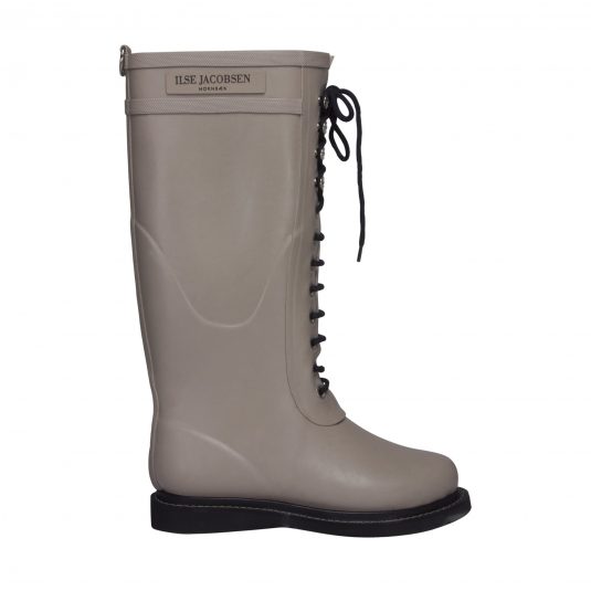Ilse Jacobsen Tall Laced Rubberboot - Atmosphere