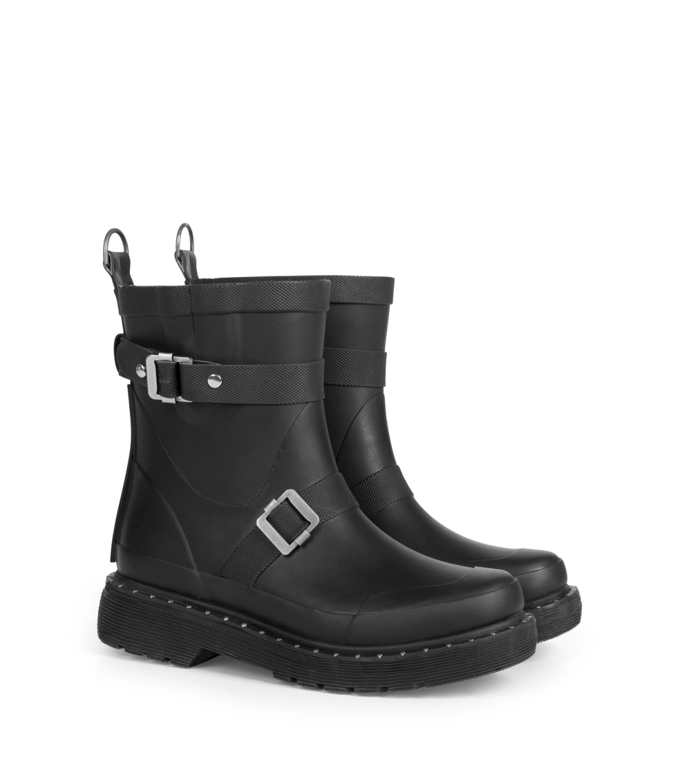 short slip on rain boots