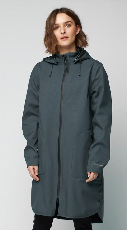 Ilse Jacobsen Rain128 Soft Shell Raincoat | Walk The Storm