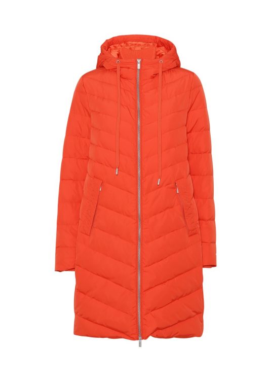 Ilse Jacobsen Peppy01 warm winter down coat insulated warm orange