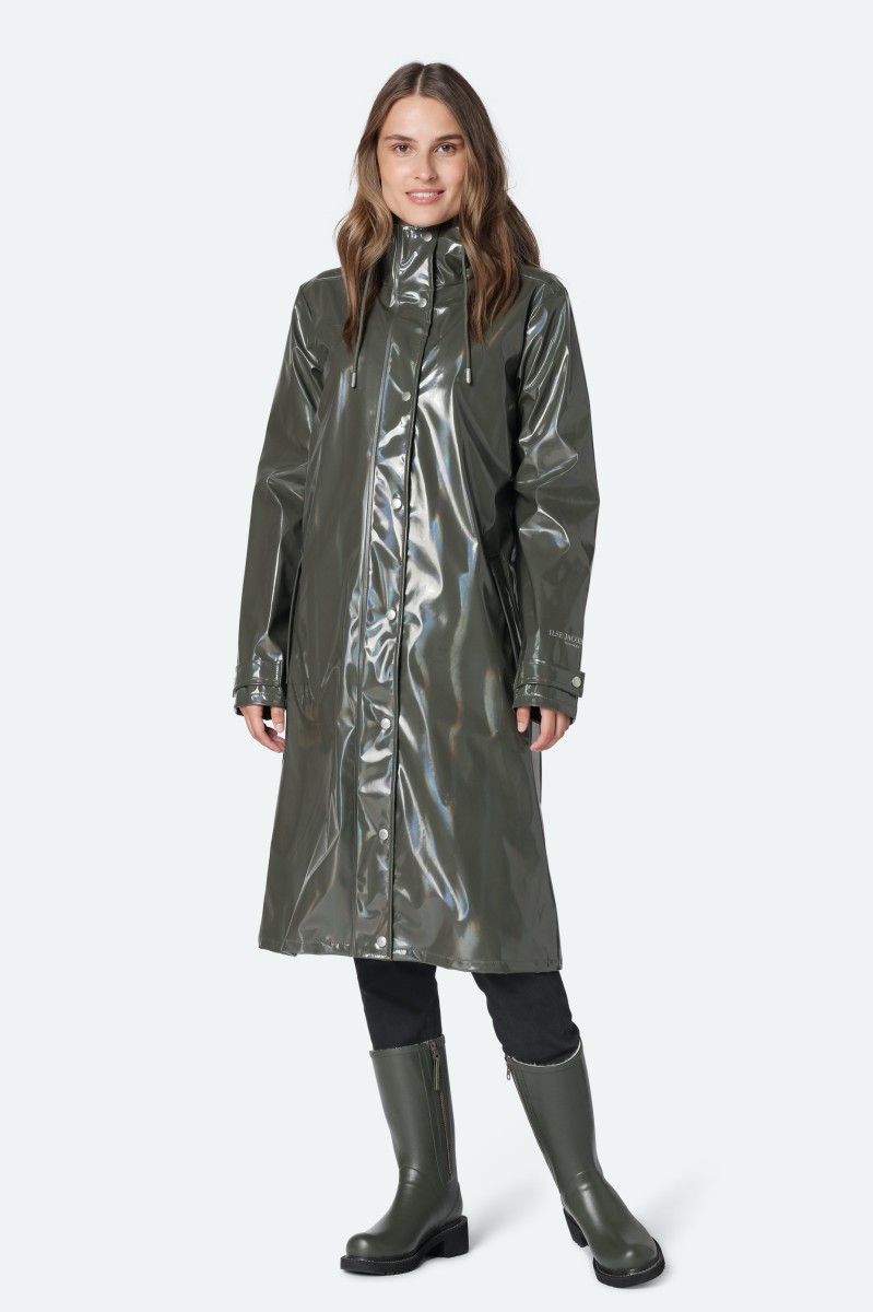 Ilse Jacobsen Rain146 'Gloss Rain' Raincoat