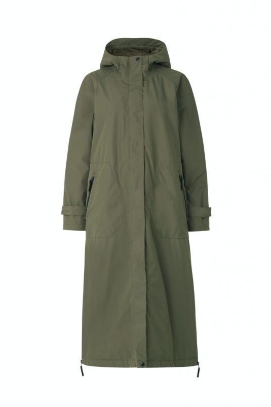 Ilse Jacobsen Rain150 Dandy Rain Warm Winter long Raincoat Brown Black Army Green