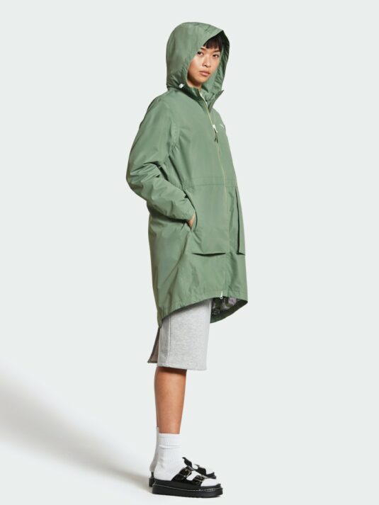 Didriksons Bella Light Parka Raincoat Waterproof Breathable Rainwear