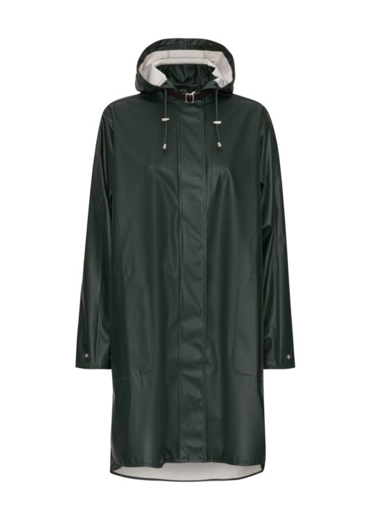 Ilse Jacobsen Raincoat A line Rain71 shiny rainwear storm coat waterproof downpour rain beautiful coat