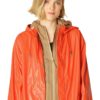 Ilse Jacobsen Light true Rain Glossy Raincoat A-line waterproof coat